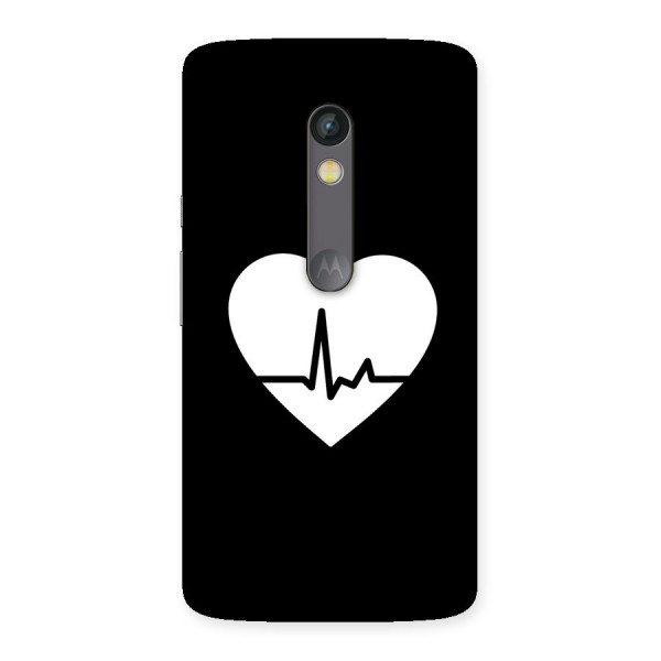 Heart Beat Back Case for Moto X Play