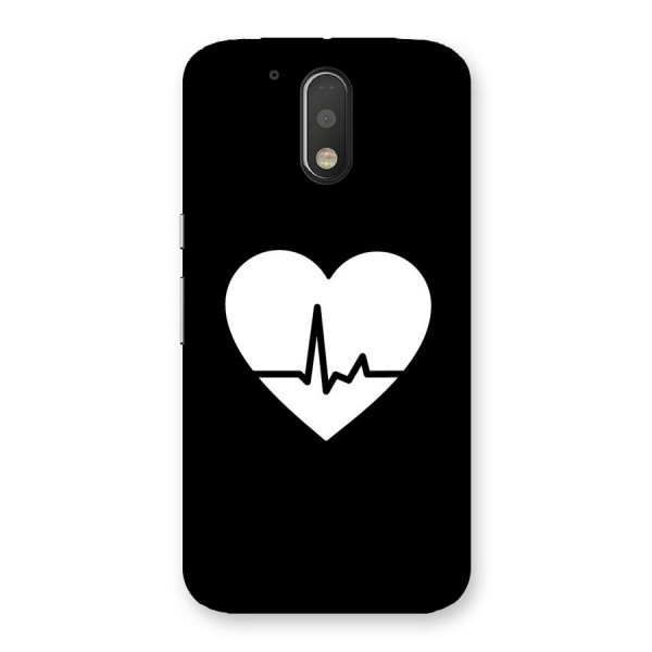 Heart Beat Back Case for Motorola Moto G4