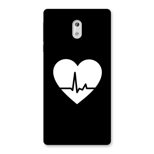 Heart Beat Back Case for Nokia 3