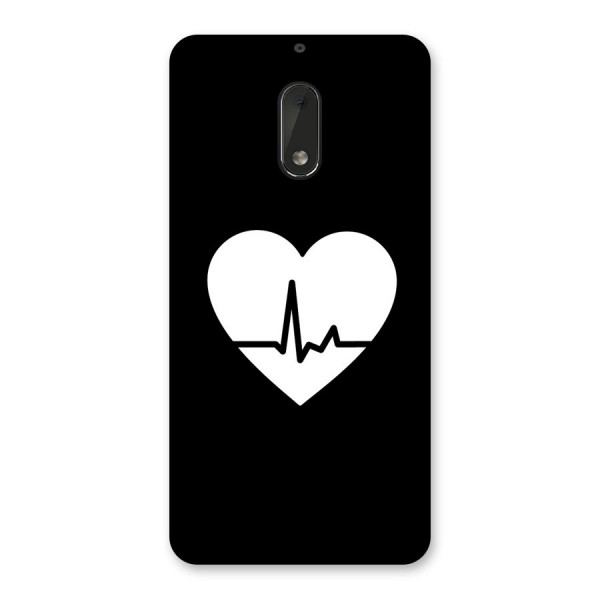 Heart Beat Back Case for Nokia 6