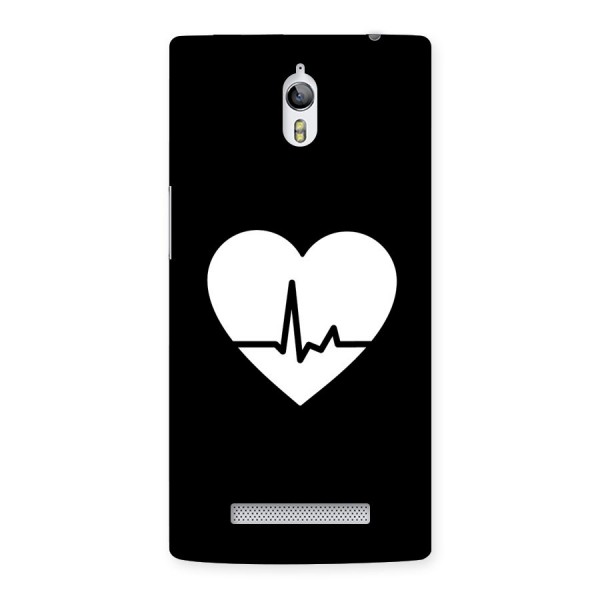 Heart Beat Back Case for Oppo Find 7