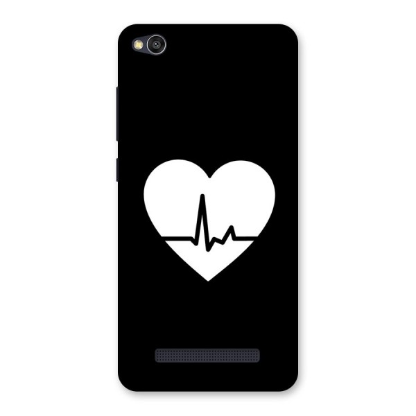 Heart Beat Back Case for Redmi 4A