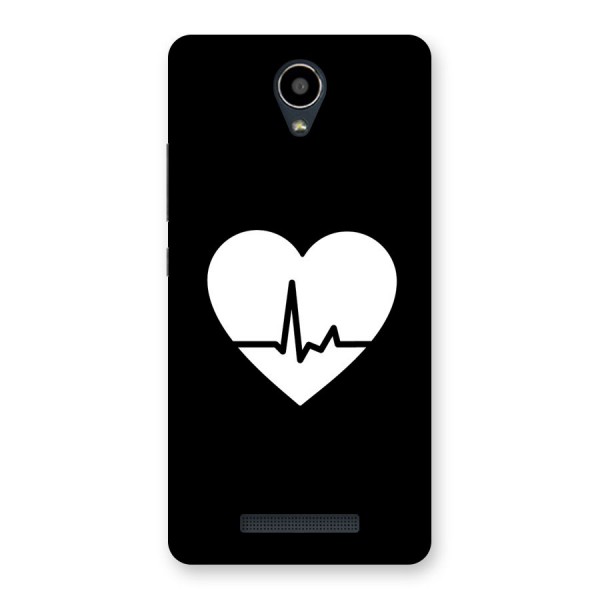 Heart Beat Back Case for Redmi Note 2