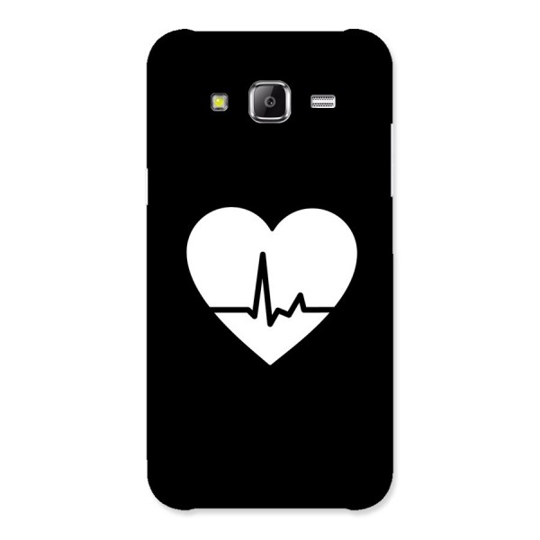 Heart Beat Back Case for Samsung Galaxy J2 Prime