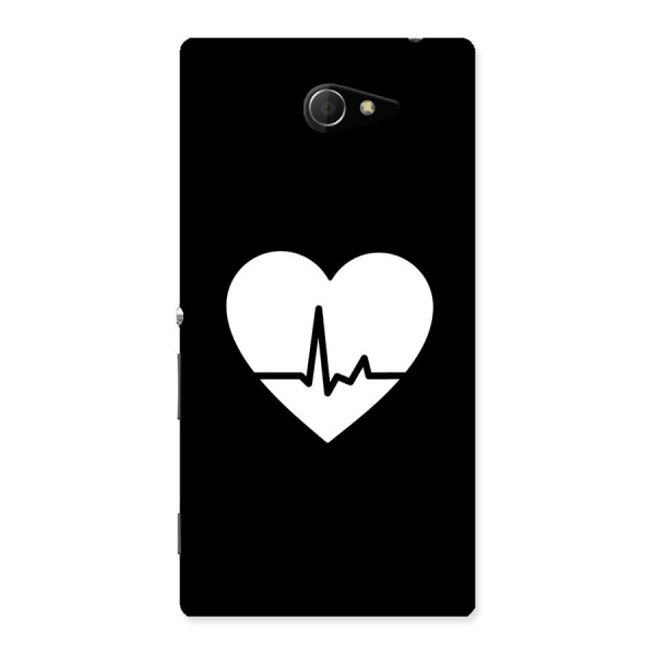 Heart Beat Back Case for Sony Xperia M2