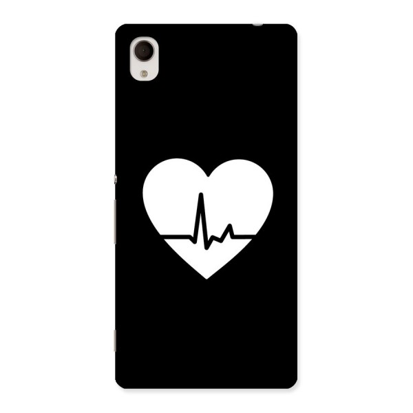 Heart Beat Back Case for Sony Xperia M4