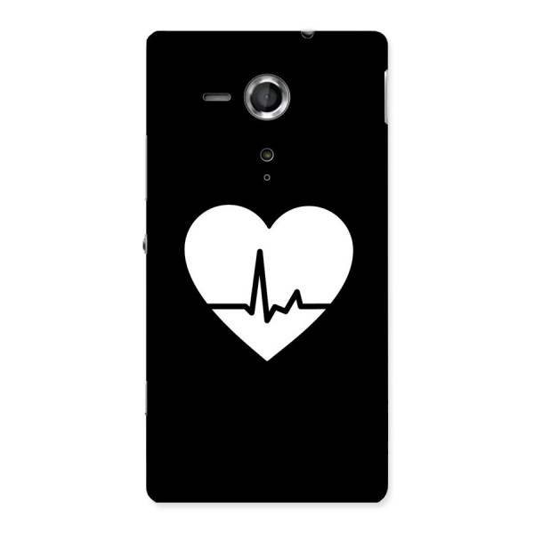 Heart Beat Back Case for Sony Xperia SP