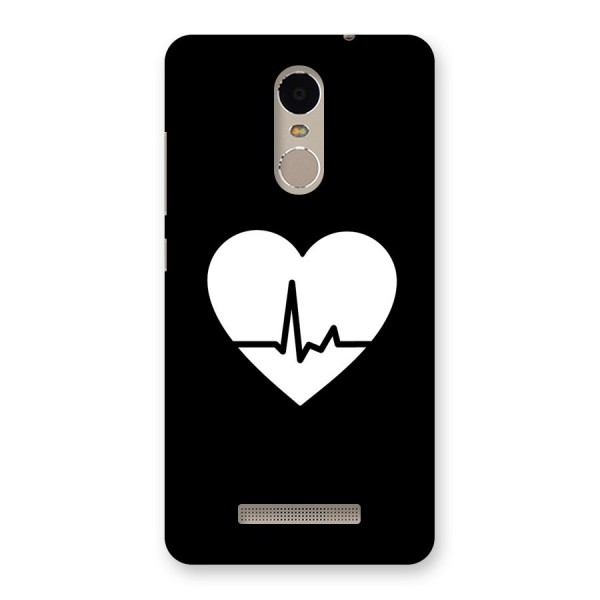 Heart Beat Back Case for Xiaomi Redmi Note 3