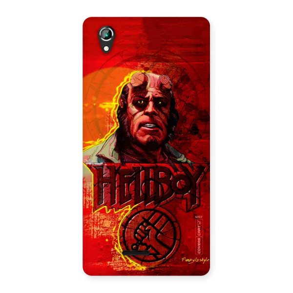 Hellboy Artwork Back Case for Lava Iris 800