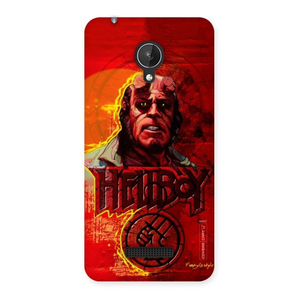 Hellboy Artwork Back Case for Micromax Canvas Spark Q380