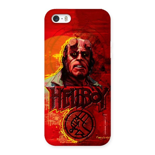 Hellboy Artwork Back Case for iPhone SE
