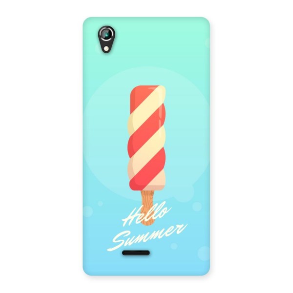 Hello Summer Back Case for Lava Iris 800