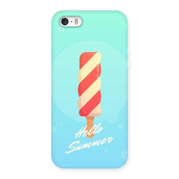 Hello Summer Back Case for iPhone SE