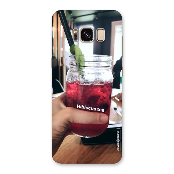 Hibiscus Tea Back Case for Galaxy S8