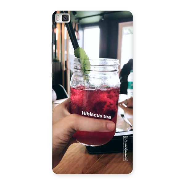 Hibiscus Tea Back Case for Huawei P8