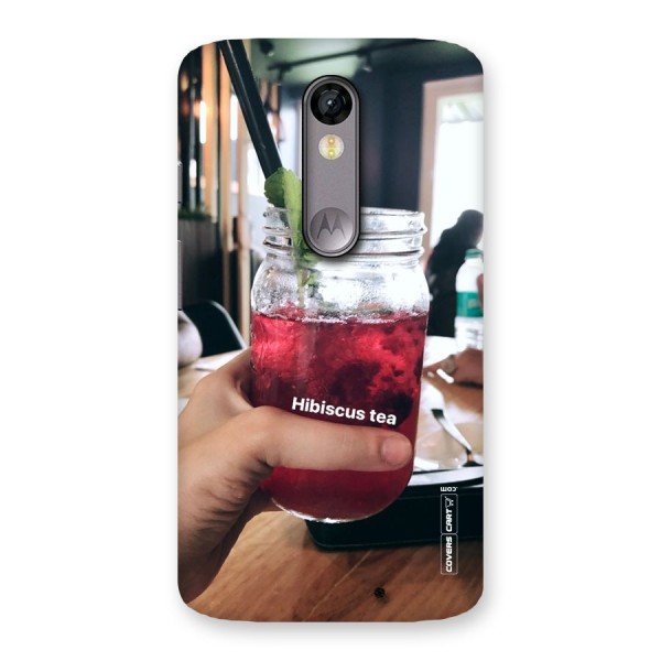Hibiscus Tea Back Case for Moto X Force