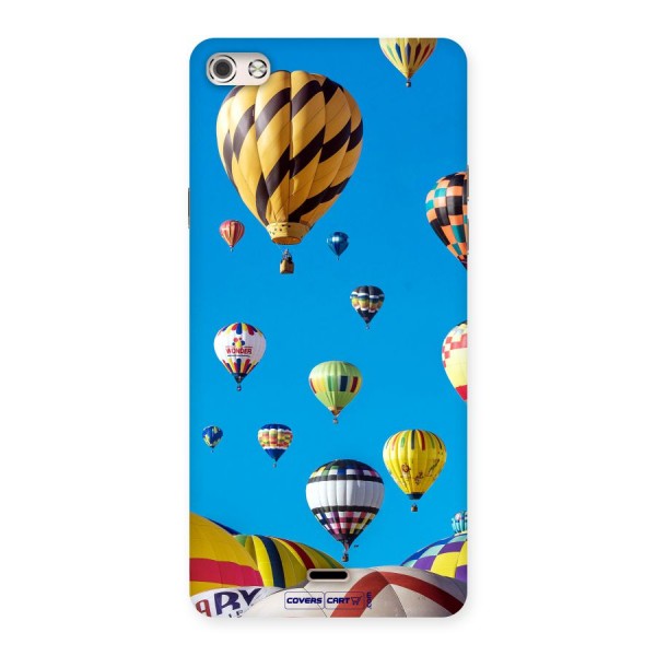 Hot Air Baloons Back Case for Micromax Canvas Silver 5