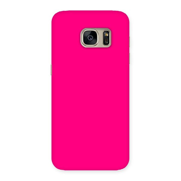 Hot Pink Back Case for Galaxy S7