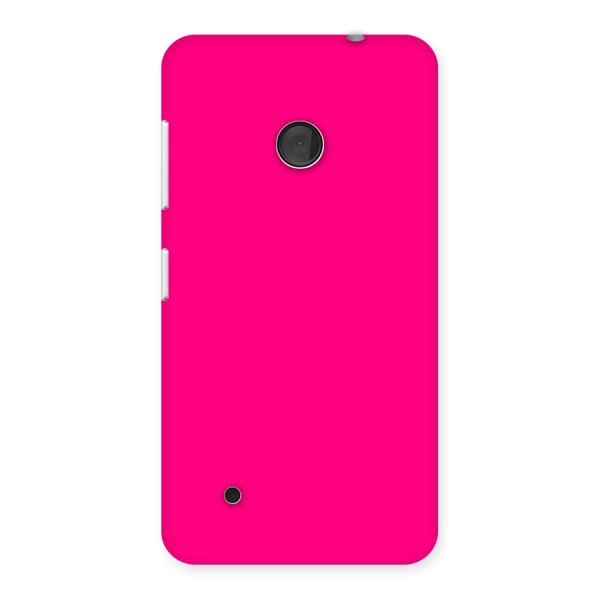 Hot Pink Back Case for Lumia 530