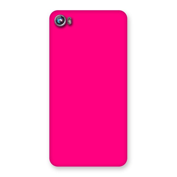 Hot Pink Back Case for Micromax Canvas Fire 4 A107