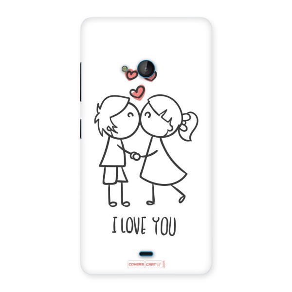 I Love You Back Case for Lumia 540