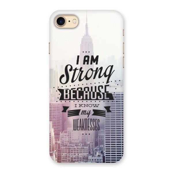I am Strong Back Case for iPhone 7