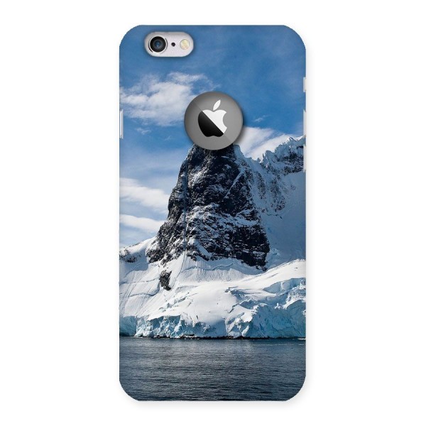 Ice Mountains Back Case for iPhone 6 Logo Cut