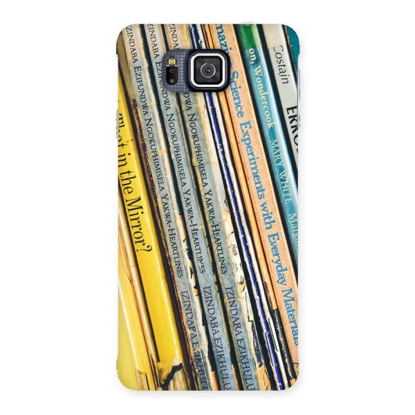 In Love with Books Back Case for Galaxy Alpha