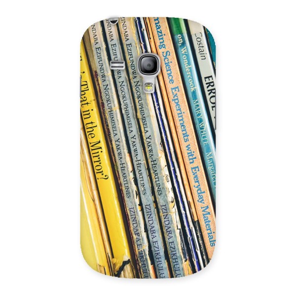 In Love with Books Back Case for Galaxy S3 Mini