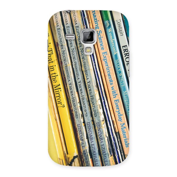 In Love with Books Back Case for Galaxy S Duos