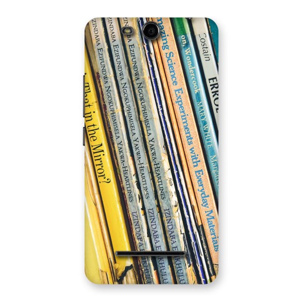 In Love with Books Back Case for Micromax Canvas Juice 3 Q392