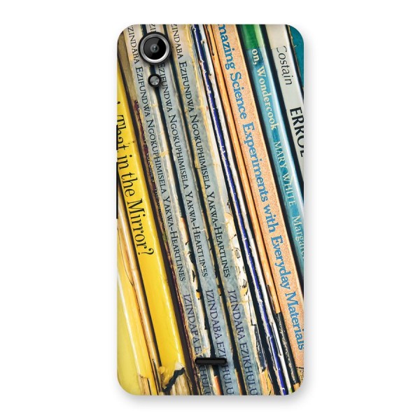 In Love with Books Back Case for Micromax Canvas Selfie Lens Q345