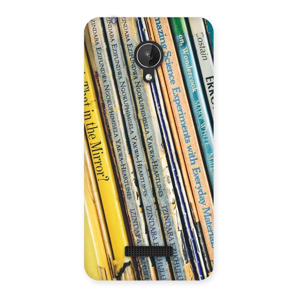In Love with Books Back Case for Micromax Canvas Spark Q380