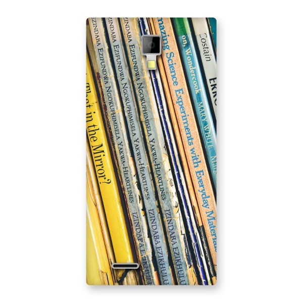 In Love with Books Back Case for Micromax Canvas Xpress A99