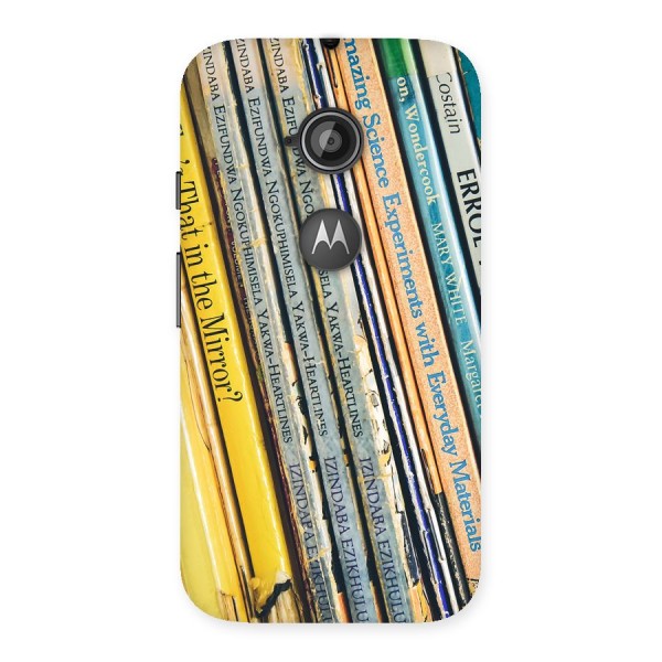 In Love with Books Back Case for Moto E 2nd Gen