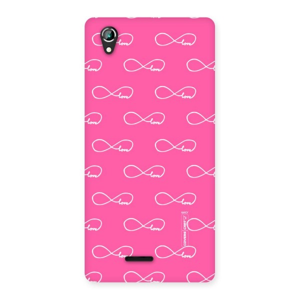Infinity Love Back Case for Lava Iris 800