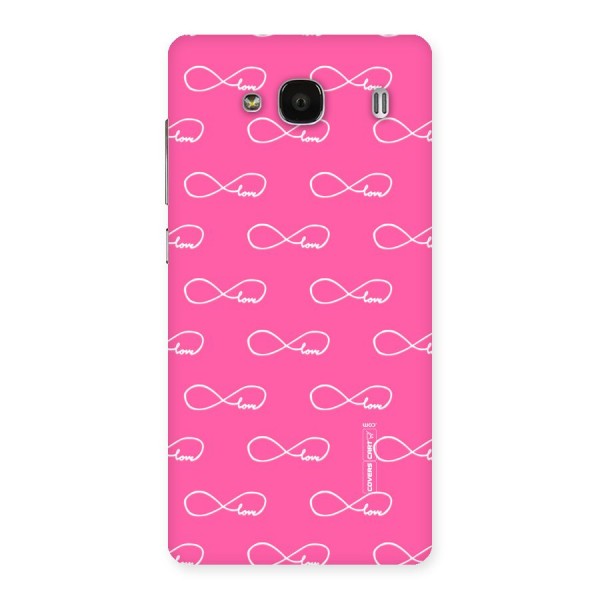 Infinity Love Back Case for Redmi 2s