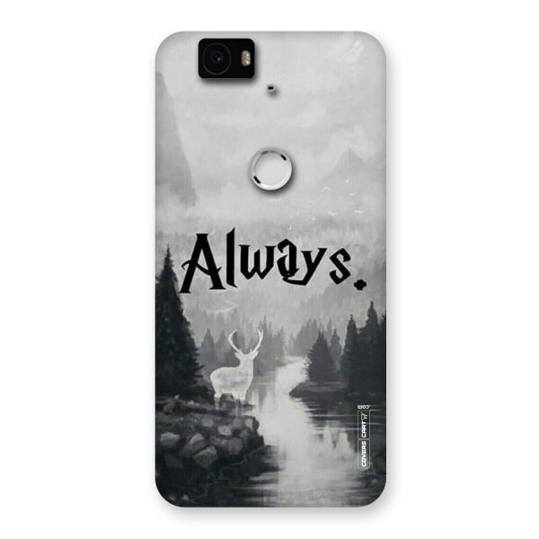 Invisible Deer Back Case for Google Nexus-6P