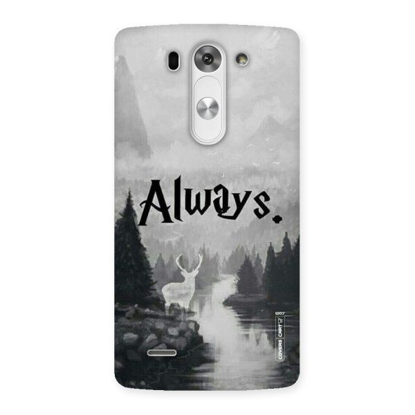 Invisible Deer Back Case for LG G3 Beat