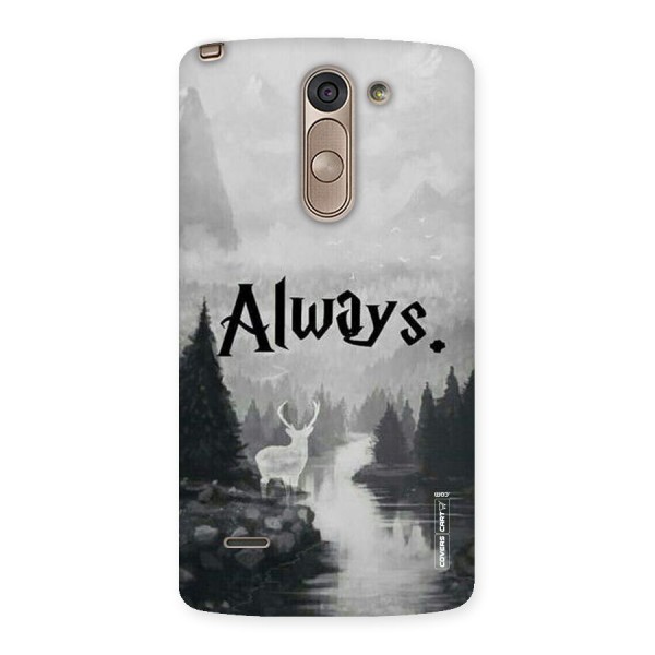 Invisible Deer Back Case for LG G3 Stylus