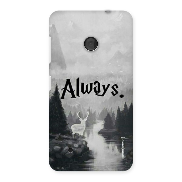 Invisible Deer Back Case for Lumia 530