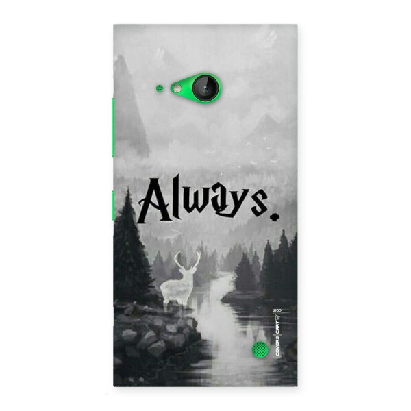 Invisible Deer Back Case for Lumia 730
