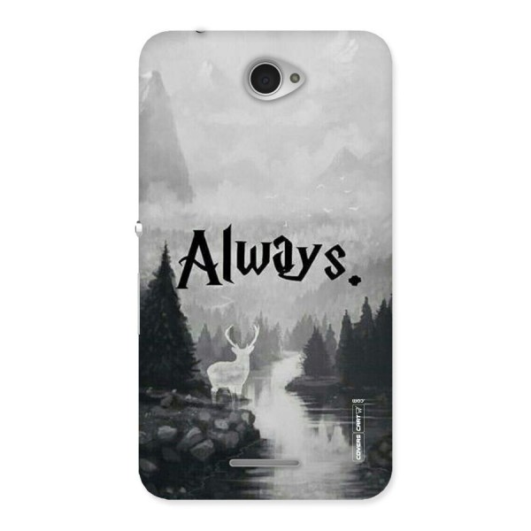 Invisible Deer Back Case for Sony Xperia E4