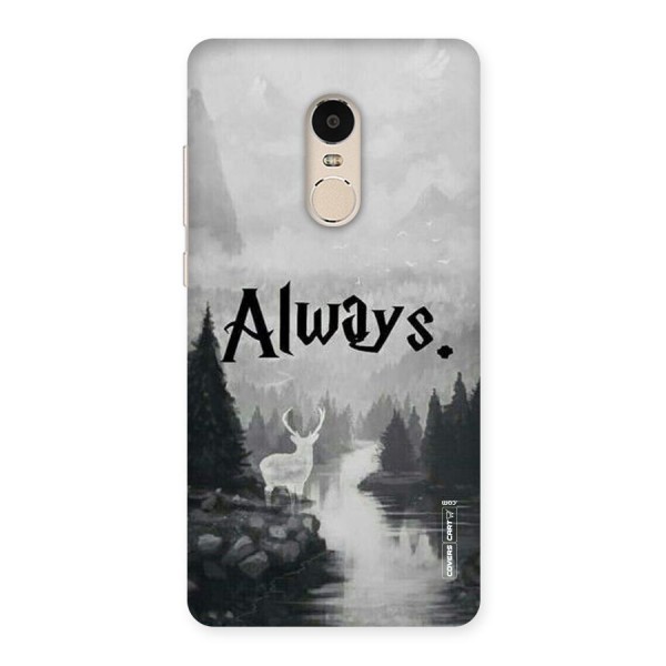 Invisible Deer Back Case for Xiaomi Redmi Note 4