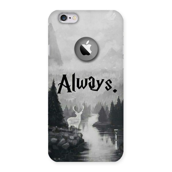Invisible Deer Back Case for iPhone 6 Logo Cut