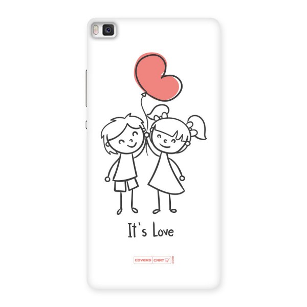 Its Love Back Case for Huawei P8