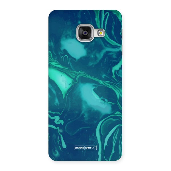 Jazzy Green Marble Texture Back Case for Galaxy A3 2016