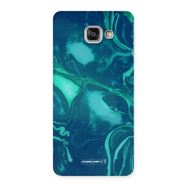 Jazzy Green Marble Texture Back Case for Galaxy A7 2016