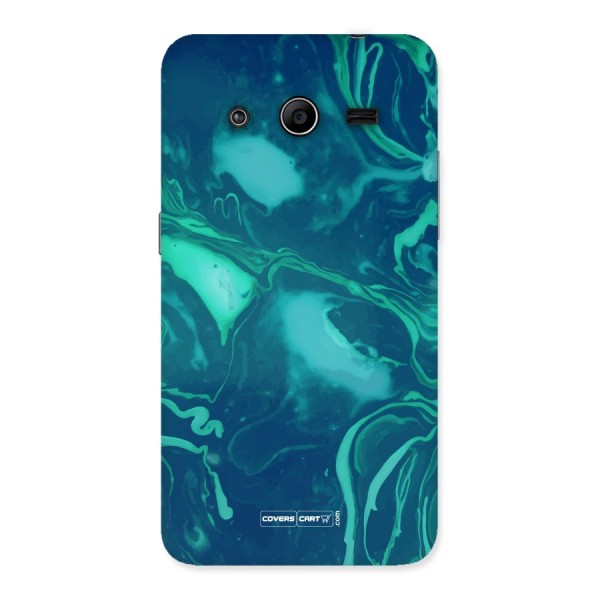 Jazzy Green Marble Texture Back Case for Galaxy Core 2