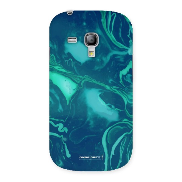 Jazzy Green Marble Texture Back Case for Galaxy S3 Mini